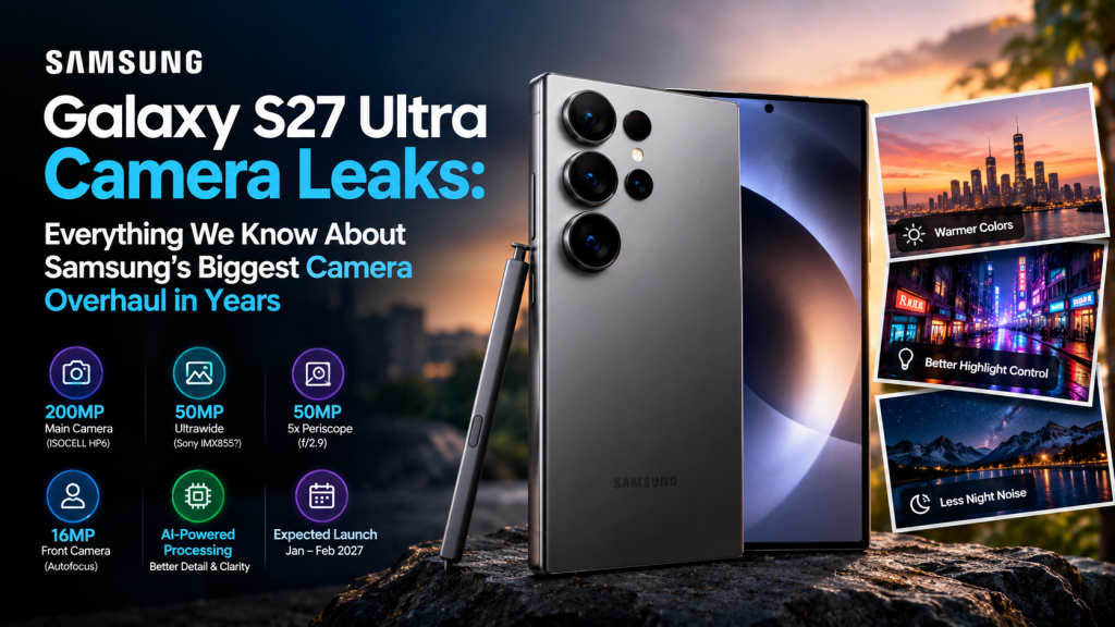 Samsung Galaxy S27 Ultra specs