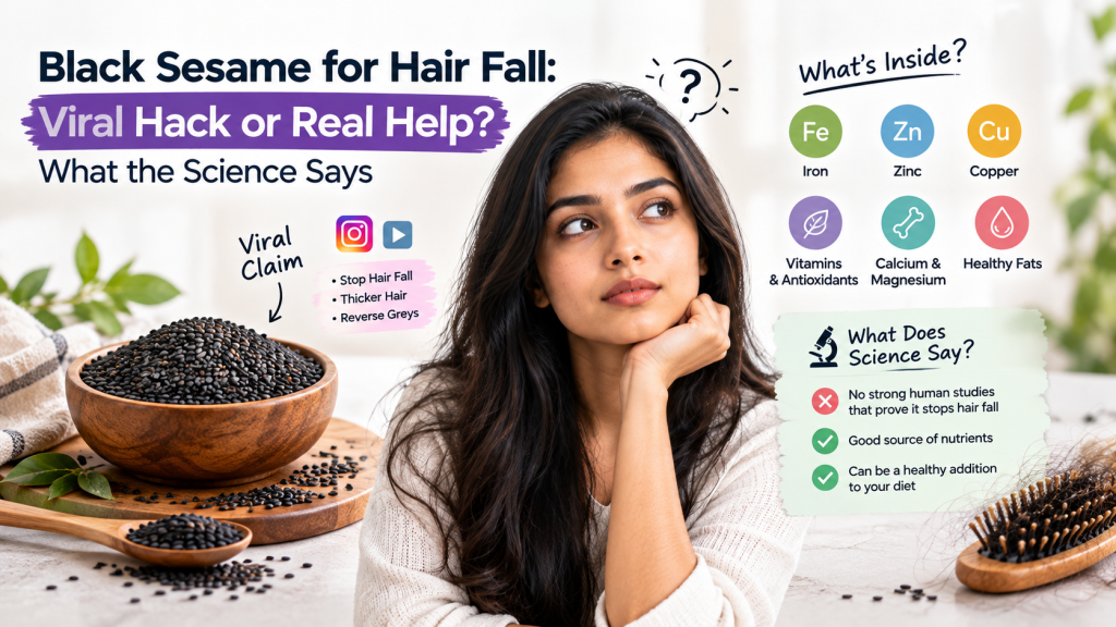 black sesame seeds hair growth