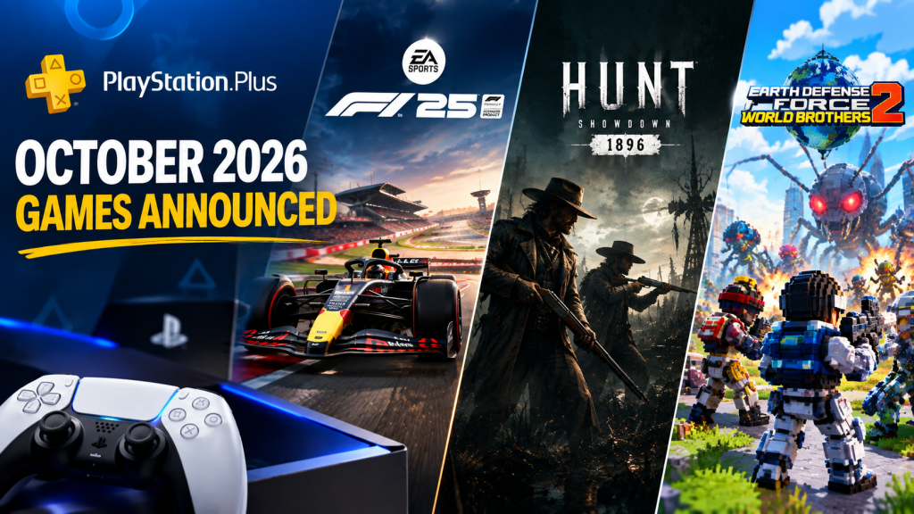 PlayStation Plus October 2026 games